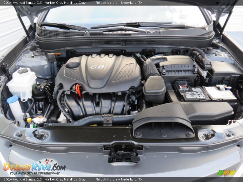 2014 Hyundai Sonata GLS Harbor Gray Metallic / Gray Photo #14