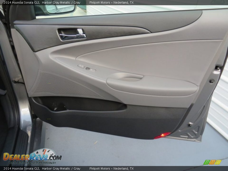 2014 Hyundai Sonata GLS Harbor Gray Metallic / Gray Photo #15