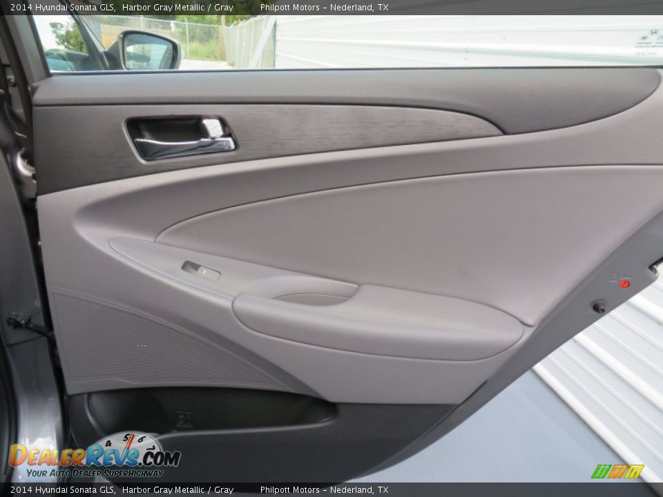 2014 Hyundai Sonata GLS Harbor Gray Metallic / Gray Photo #18