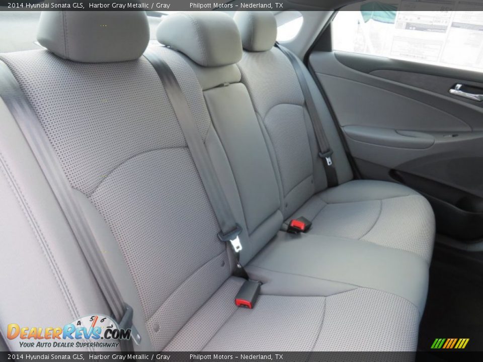 2014 Hyundai Sonata GLS Harbor Gray Metallic / Gray Photo #19