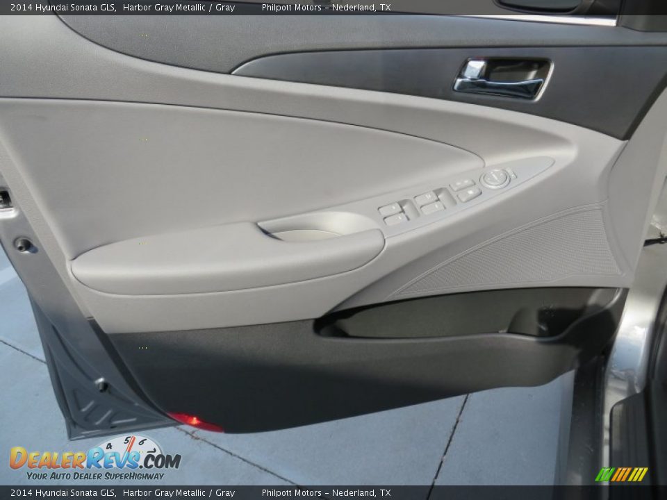 2014 Hyundai Sonata GLS Harbor Gray Metallic / Gray Photo #21