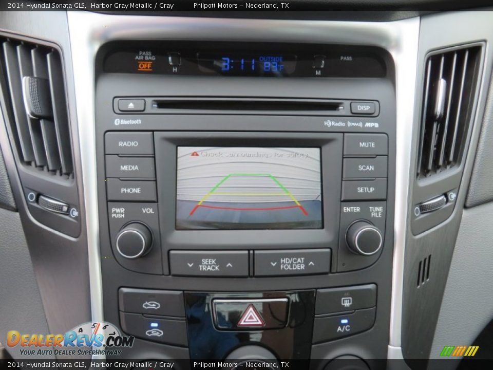 2014 Hyundai Sonata GLS Harbor Gray Metallic / Gray Photo #27