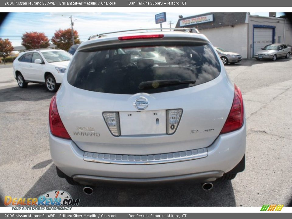 2006 Nissan Murano SL AWD Brilliant Silver Metallic / Charcoal Photo #7