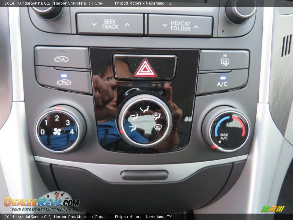 2014 Hyundai Sonata GLS Harbor Gray Metallic / Gray Photo #28