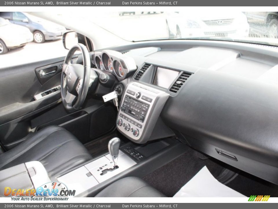 2006 Nissan Murano SL AWD Brilliant Silver Metallic / Charcoal Photo #9