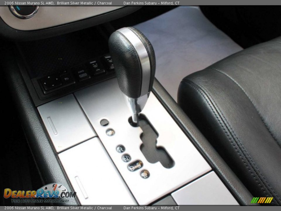 2006 Nissan Murano SL AWD Brilliant Silver Metallic / Charcoal Photo #12