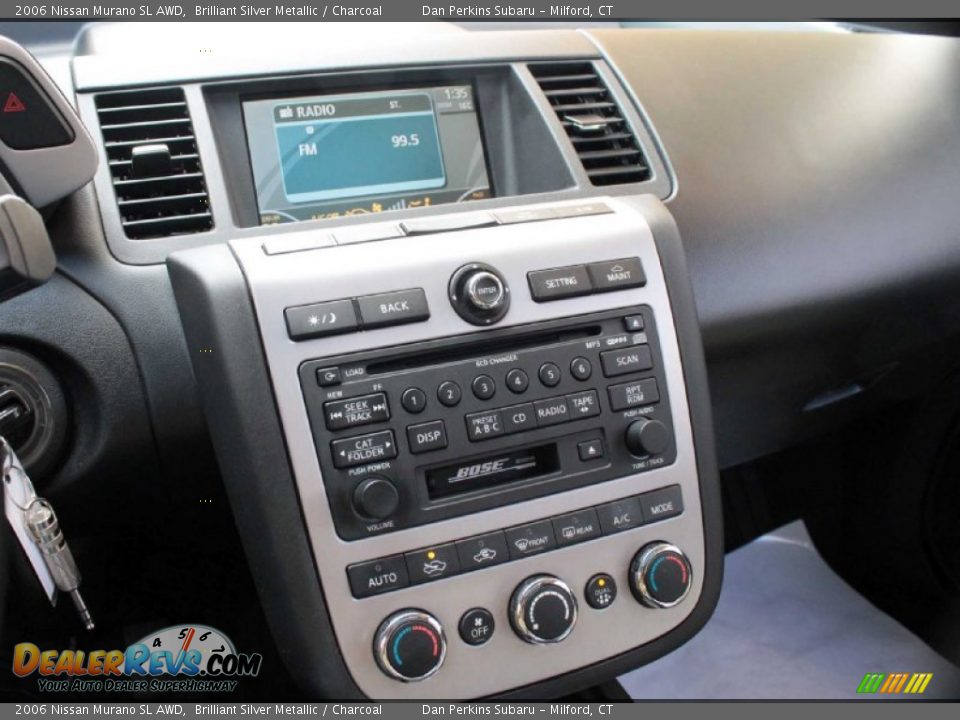 2006 Nissan Murano SL AWD Brilliant Silver Metallic / Charcoal Photo #13