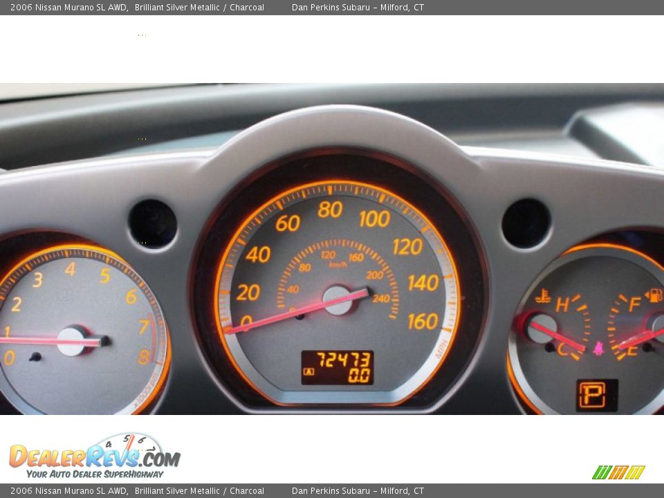 2006 Nissan Murano SL AWD Brilliant Silver Metallic / Charcoal Photo #14