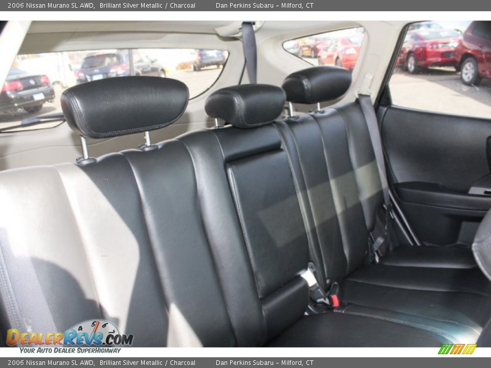 2006 Nissan Murano SL AWD Brilliant Silver Metallic / Charcoal Photo #17