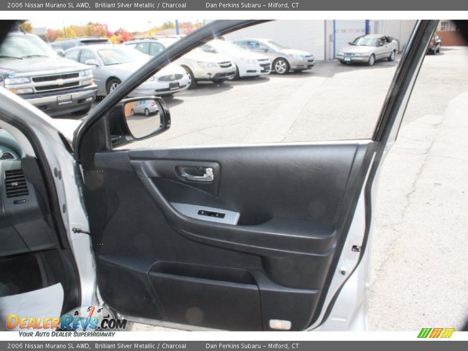 2006 Nissan Murano SL AWD Brilliant Silver Metallic / Charcoal Photo #18