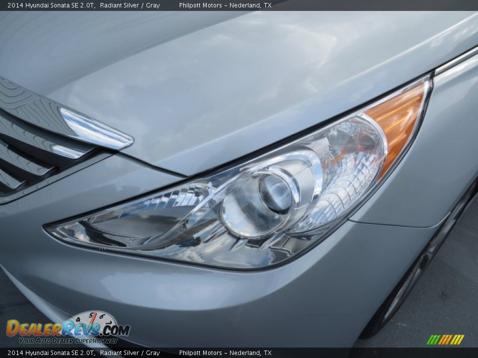 2014 Hyundai Sonata SE 2.0T Radiant Silver / Gray Photo #9