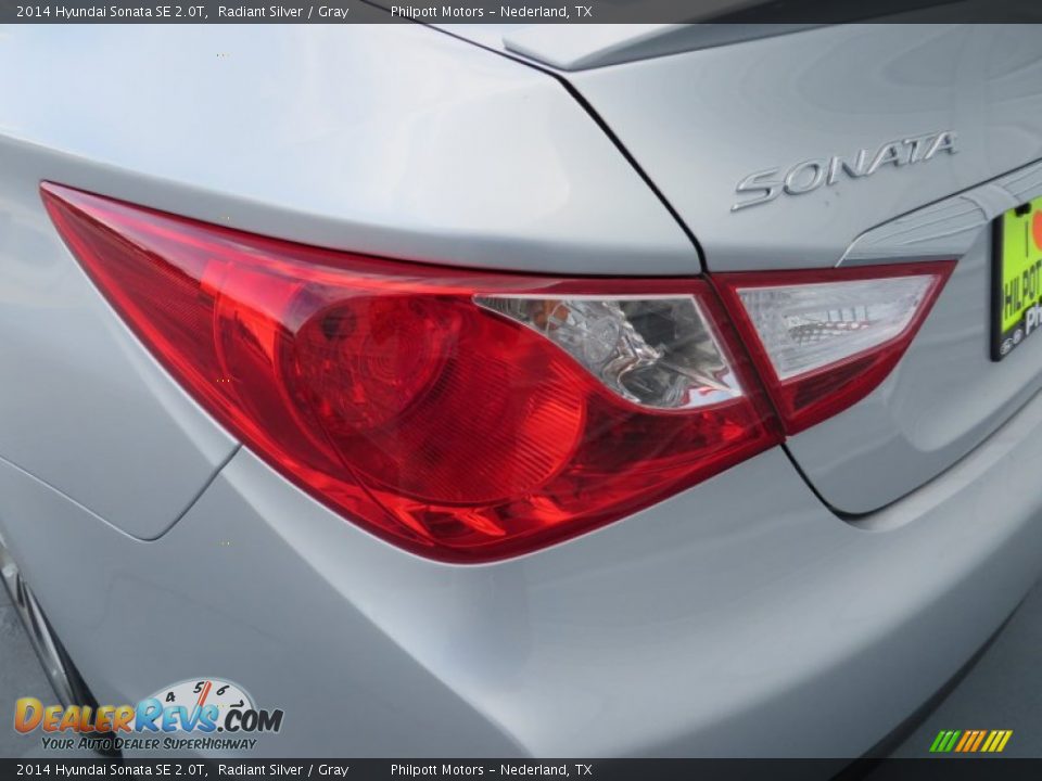 2014 Hyundai Sonata SE 2.0T Radiant Silver / Gray Photo #13