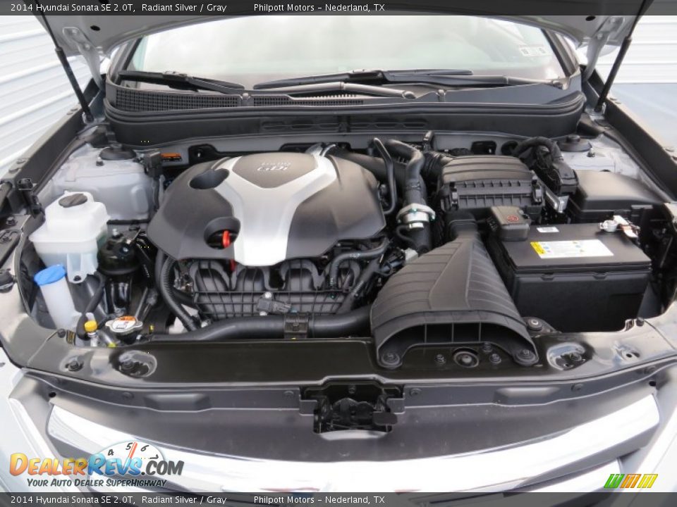 2014 Hyundai Sonata SE 2.0T 2.0 Liter GDI Turbocharged DOHC 16-Valve Dual-CVVT 4 Cylinder Engine Photo #16