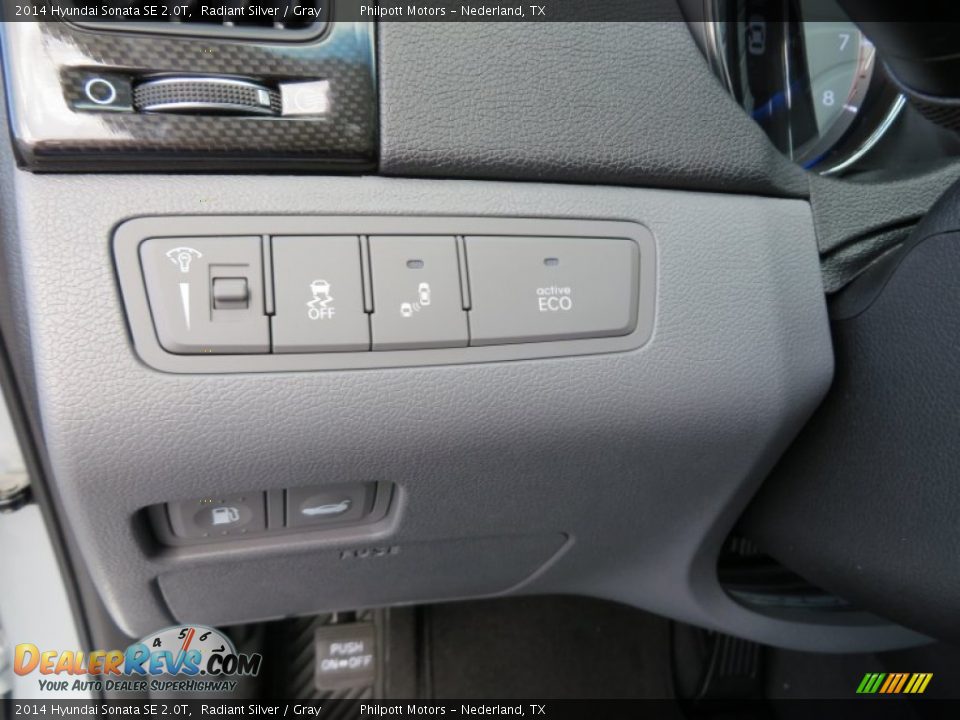 2014 Hyundai Sonata SE 2.0T Radiant Silver / Gray Photo #35