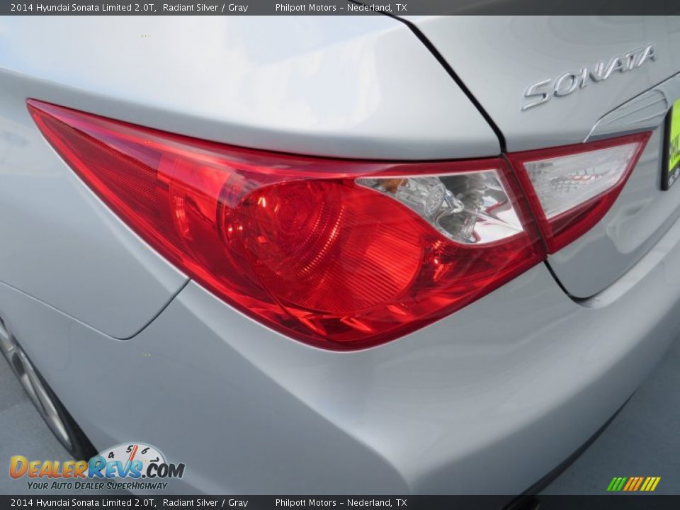 2014 Hyundai Sonata Limited 2.0T Radiant Silver / Gray Photo #13