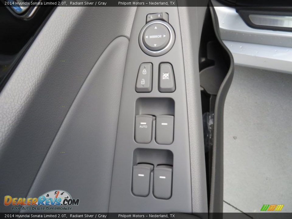 2014 Hyundai Sonata Limited 2.0T Radiant Silver / Gray Photo #25