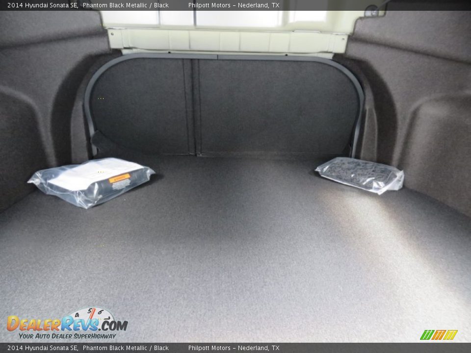 2014 Hyundai Sonata SE Phantom Black Metallic / Black Photo #20