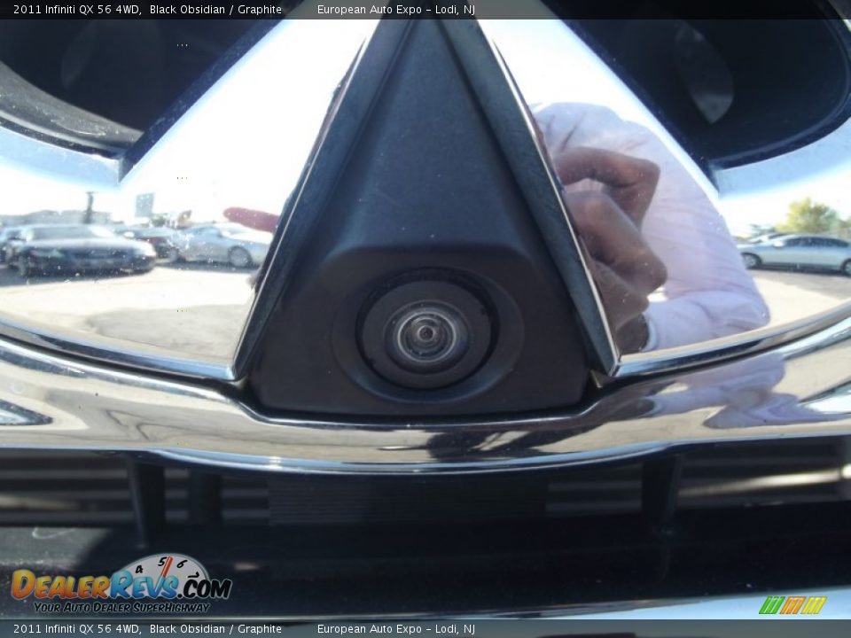 2011 Infiniti QX 56 4WD Black Obsidian / Graphite Photo #22