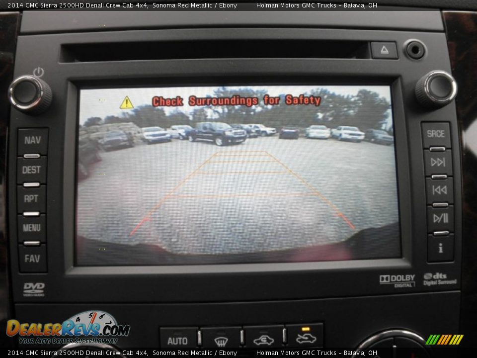 2014 GMC Sierra 2500HD Denali Crew Cab 4x4 Sonoma Red Metallic / Ebony Photo #9