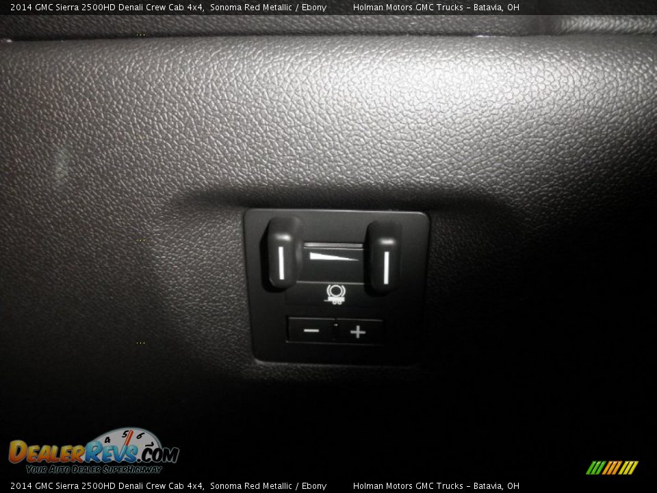 2014 GMC Sierra 2500HD Denali Crew Cab 4x4 Sonoma Red Metallic / Ebony Photo #16