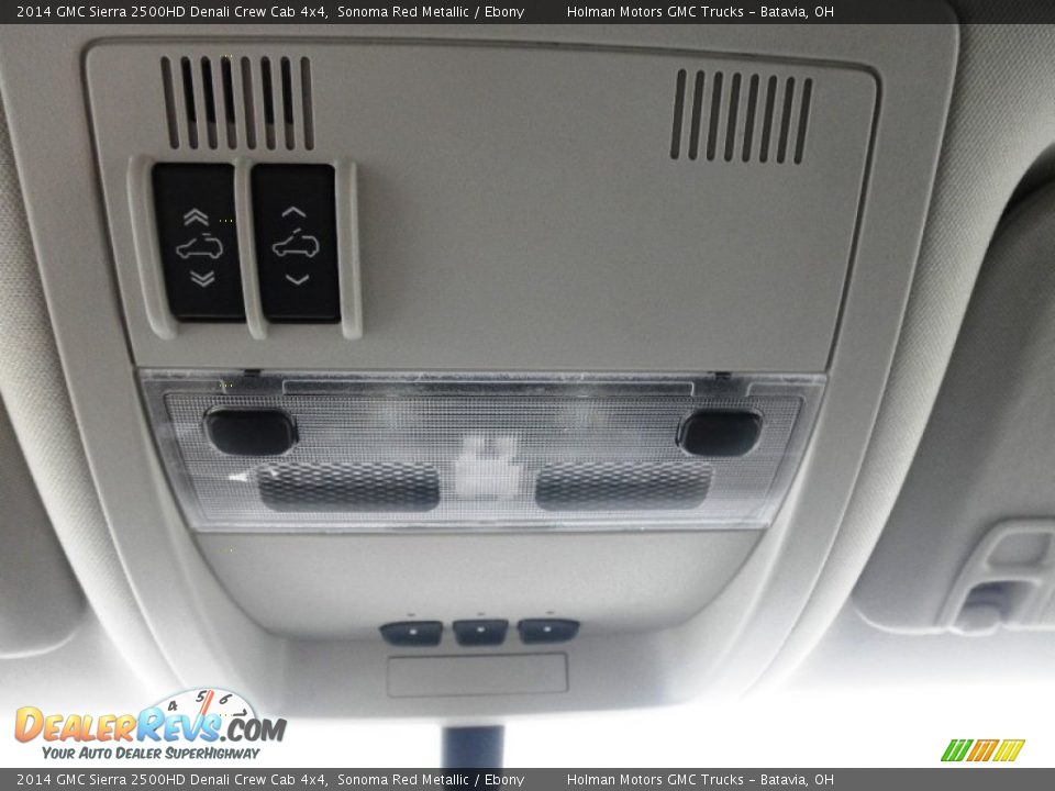 2014 GMC Sierra 2500HD Denali Crew Cab 4x4 Sonoma Red Metallic / Ebony Photo #18