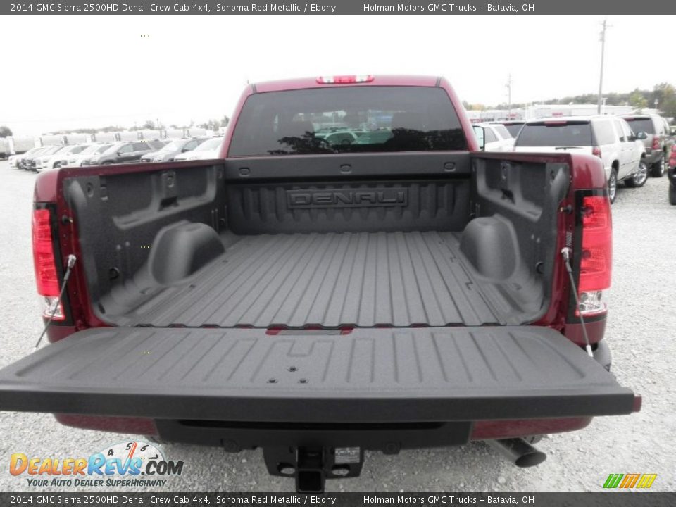 2014 GMC Sierra 2500HD Denali Crew Cab 4x4 Sonoma Red Metallic / Ebony Photo #24