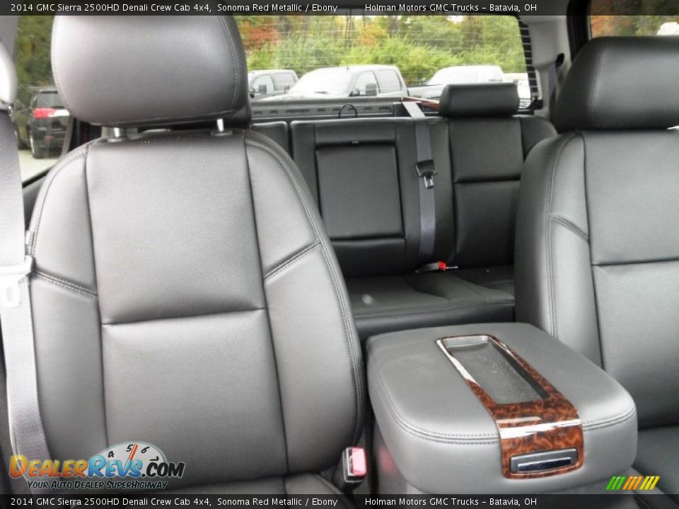 2014 GMC Sierra 2500HD Denali Crew Cab 4x4 Sonoma Red Metallic / Ebony Photo #29