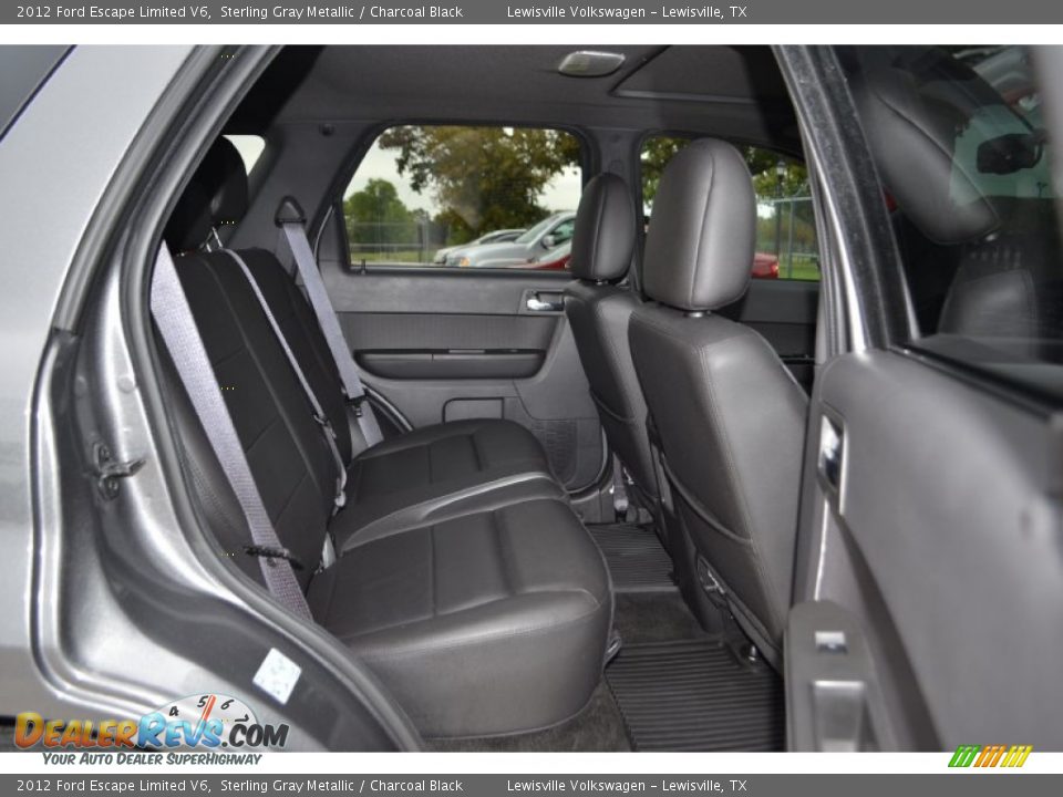 2012 Ford Escape Limited V6 Sterling Gray Metallic / Charcoal Black Photo #11