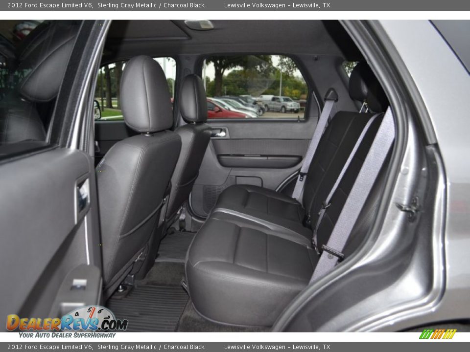 2012 Ford Escape Limited V6 Sterling Gray Metallic / Charcoal Black Photo #12