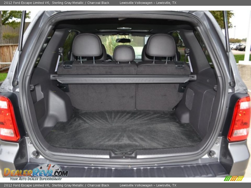2012 Ford Escape Limited V6 Sterling Gray Metallic / Charcoal Black Photo #21