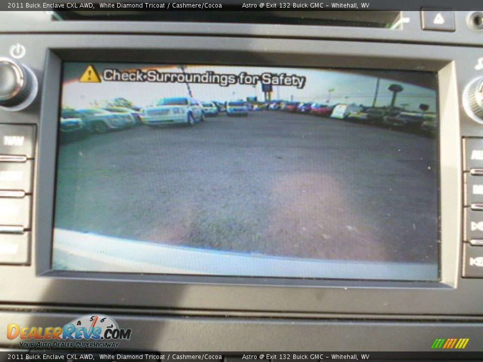 2011 Buick Enclave CXL AWD White Diamond Tricoat / Cashmere/Cocoa Photo #18