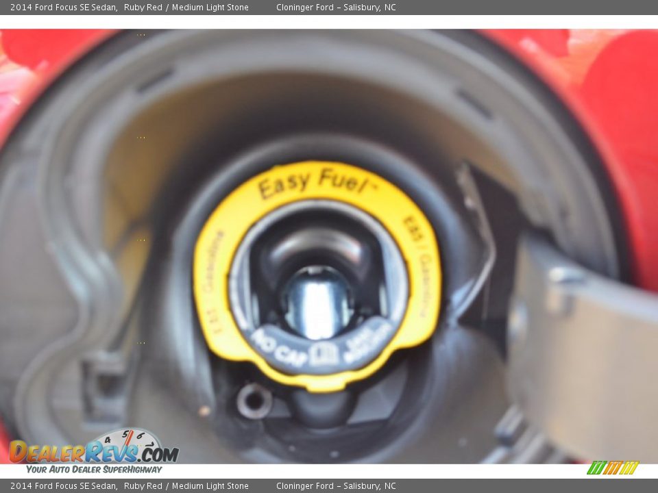 2014 Ford Focus SE Sedan Ruby Red / Medium Light Stone Photo #20