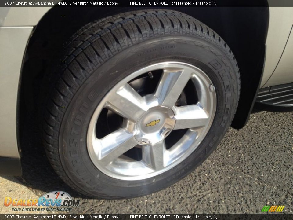 2007 Chevrolet Avalanche LT 4WD Silver Birch Metallic / Ebony Photo #3