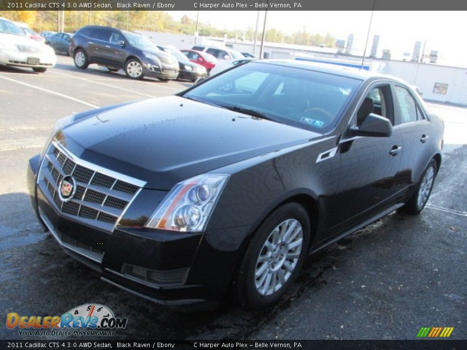 2011 Cadillac CTS 4 3.0 AWD Sedan Black Raven / Ebony Photo #6