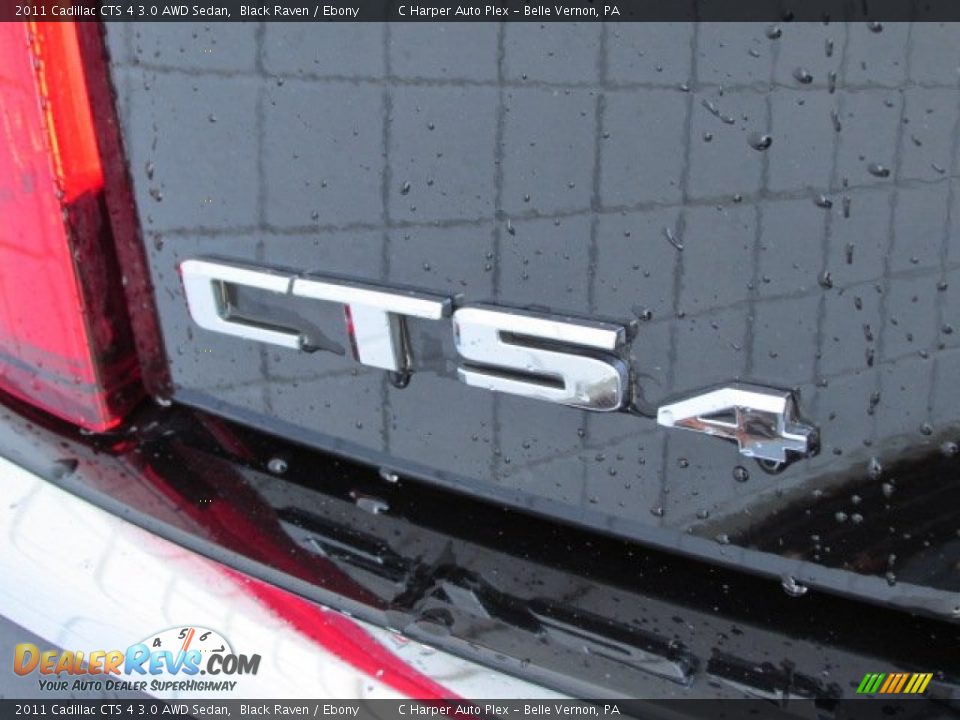 2011 Cadillac CTS 4 3.0 AWD Sedan Black Raven / Ebony Photo #9