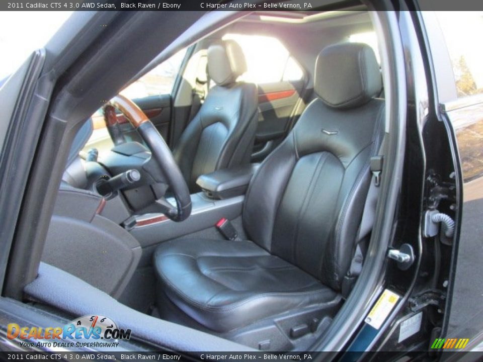 2011 Cadillac CTS 4 3.0 AWD Sedan Black Raven / Ebony Photo #12