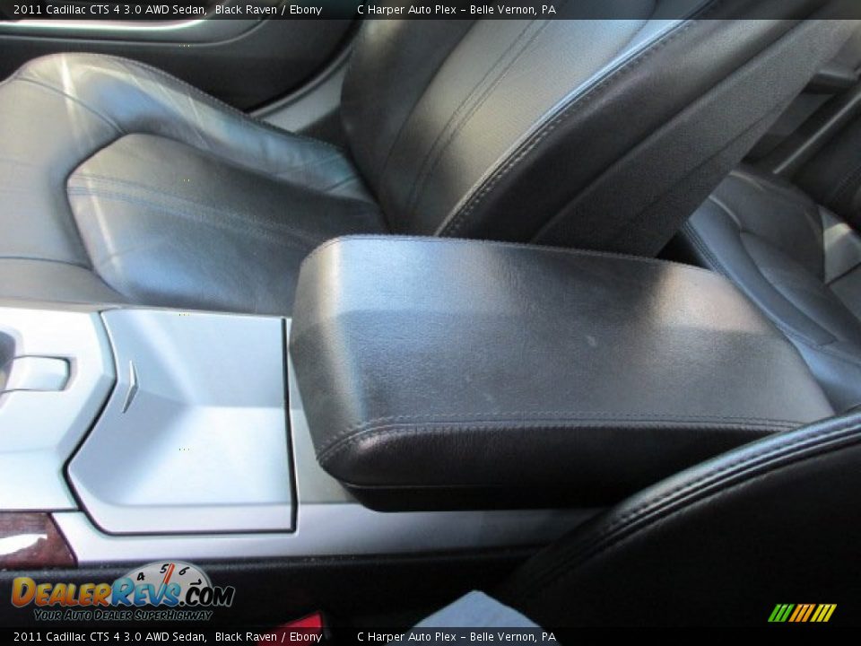2011 Cadillac CTS 4 3.0 AWD Sedan Black Raven / Ebony Photo #16