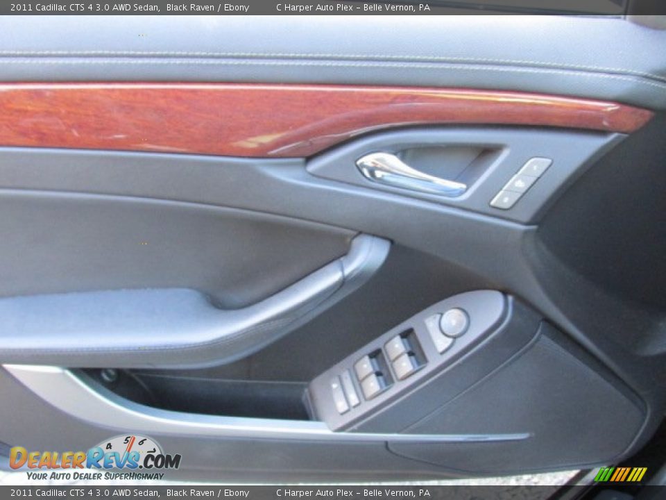 2011 Cadillac CTS 4 3.0 AWD Sedan Black Raven / Ebony Photo #21