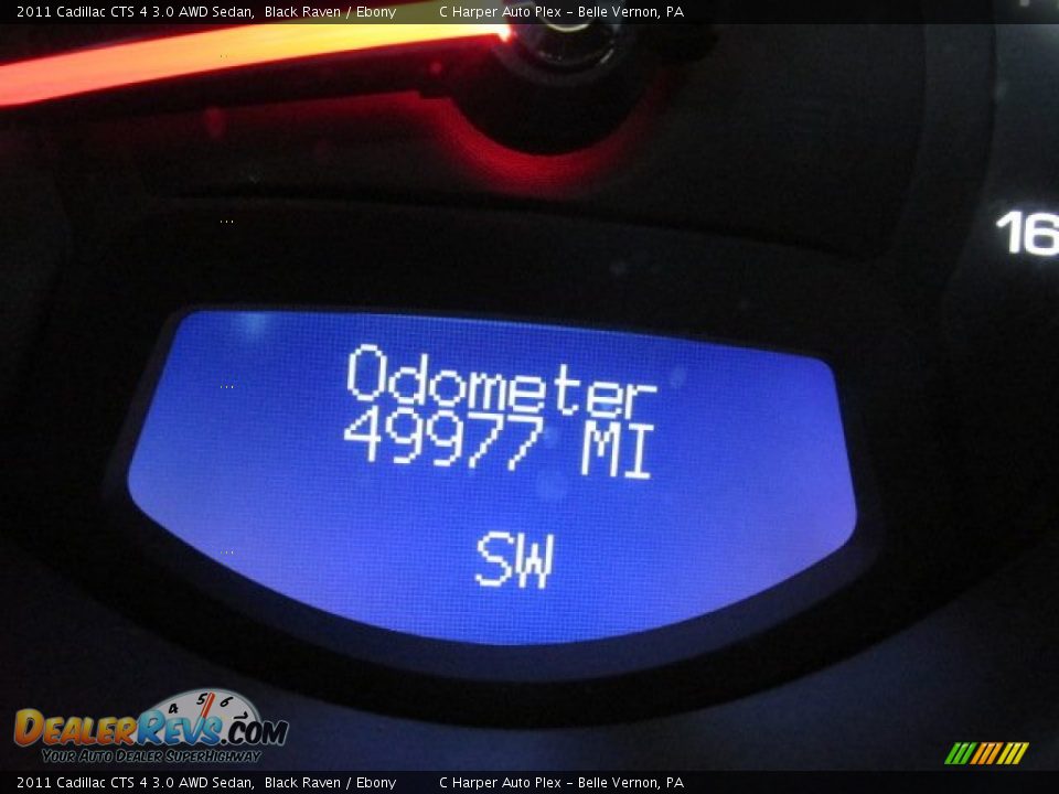 2011 Cadillac CTS 4 3.0 AWD Sedan Black Raven / Ebony Photo #25