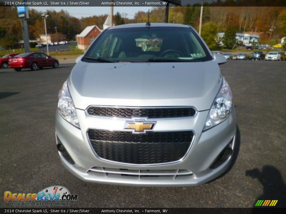 2014 Chevrolet Spark LS Silver Ice / Silver/Silver Photo #2