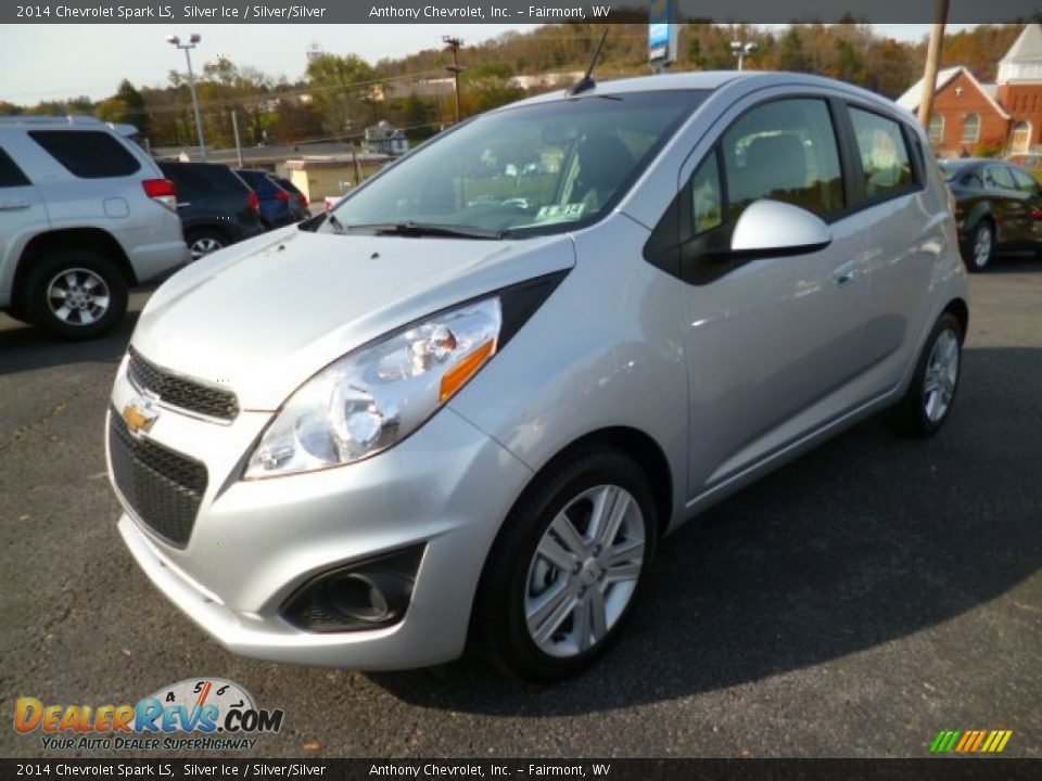 2014 Chevrolet Spark LS Silver Ice / Silver/Silver Photo #3