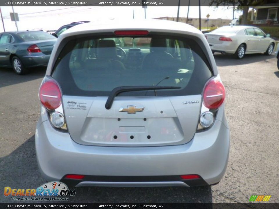 2014 Chevrolet Spark LS Silver Ice / Silver/Silver Photo #6