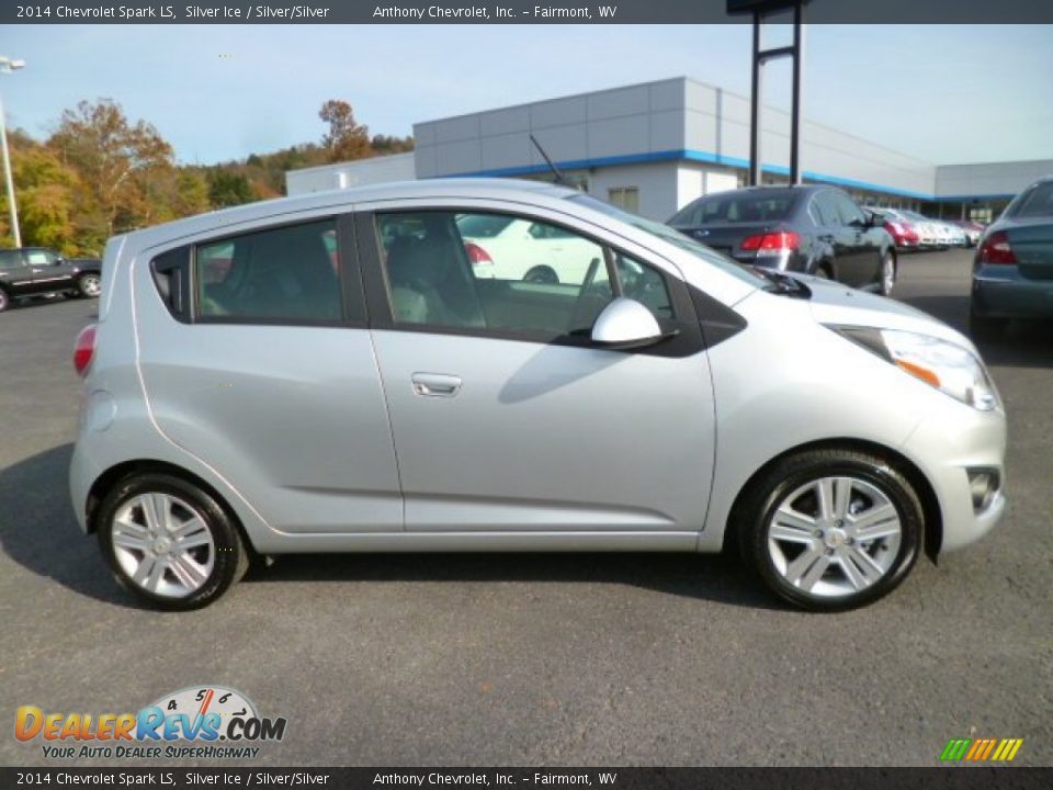 Silver Ice 2014 Chevrolet Spark LS Photo #8