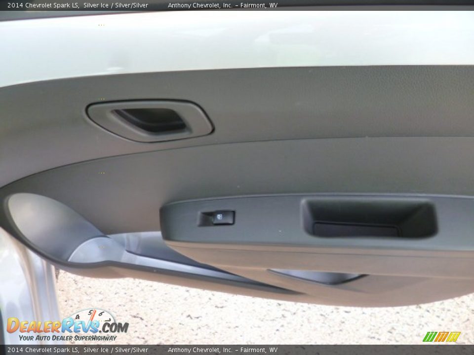 2014 Chevrolet Spark LS Silver Ice / Silver/Silver Photo #11
