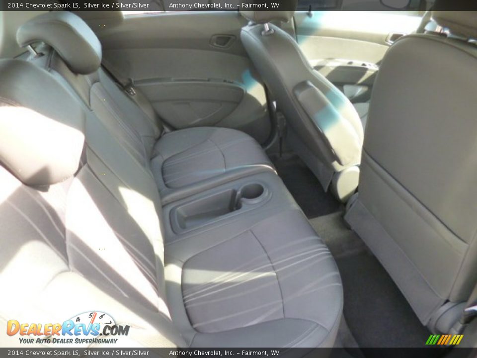 2014 Chevrolet Spark LS Silver Ice / Silver/Silver Photo #12