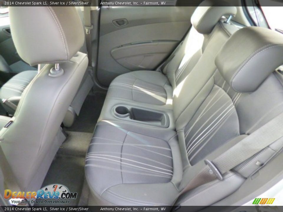 2014 Chevrolet Spark LS Silver Ice / Silver/Silver Photo #14