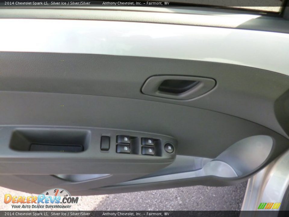 2014 Chevrolet Spark LS Silver Ice / Silver/Silver Photo #18