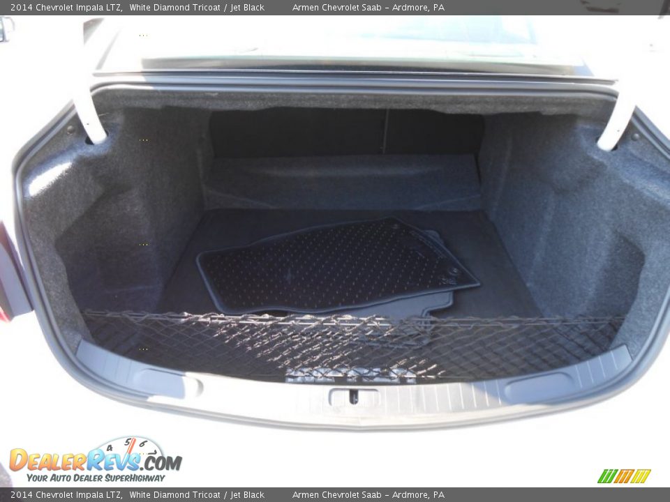 2014 Chevrolet Impala LTZ White Diamond Tricoat / Jet Black Photo #8