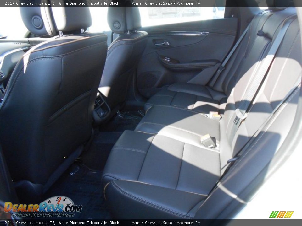2014 Chevrolet Impala LTZ White Diamond Tricoat / Jet Black Photo #9