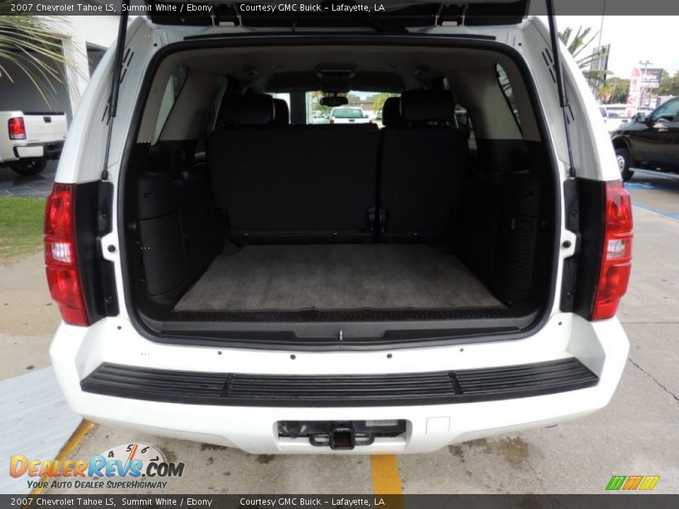 2007 Chevrolet Tahoe LS Summit White / Ebony Photo #4